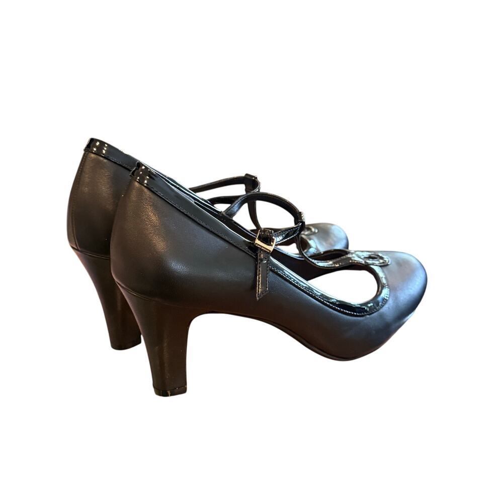 giani bernini 2" heels black memory foam interior womens 9m - Picture 5 of 6